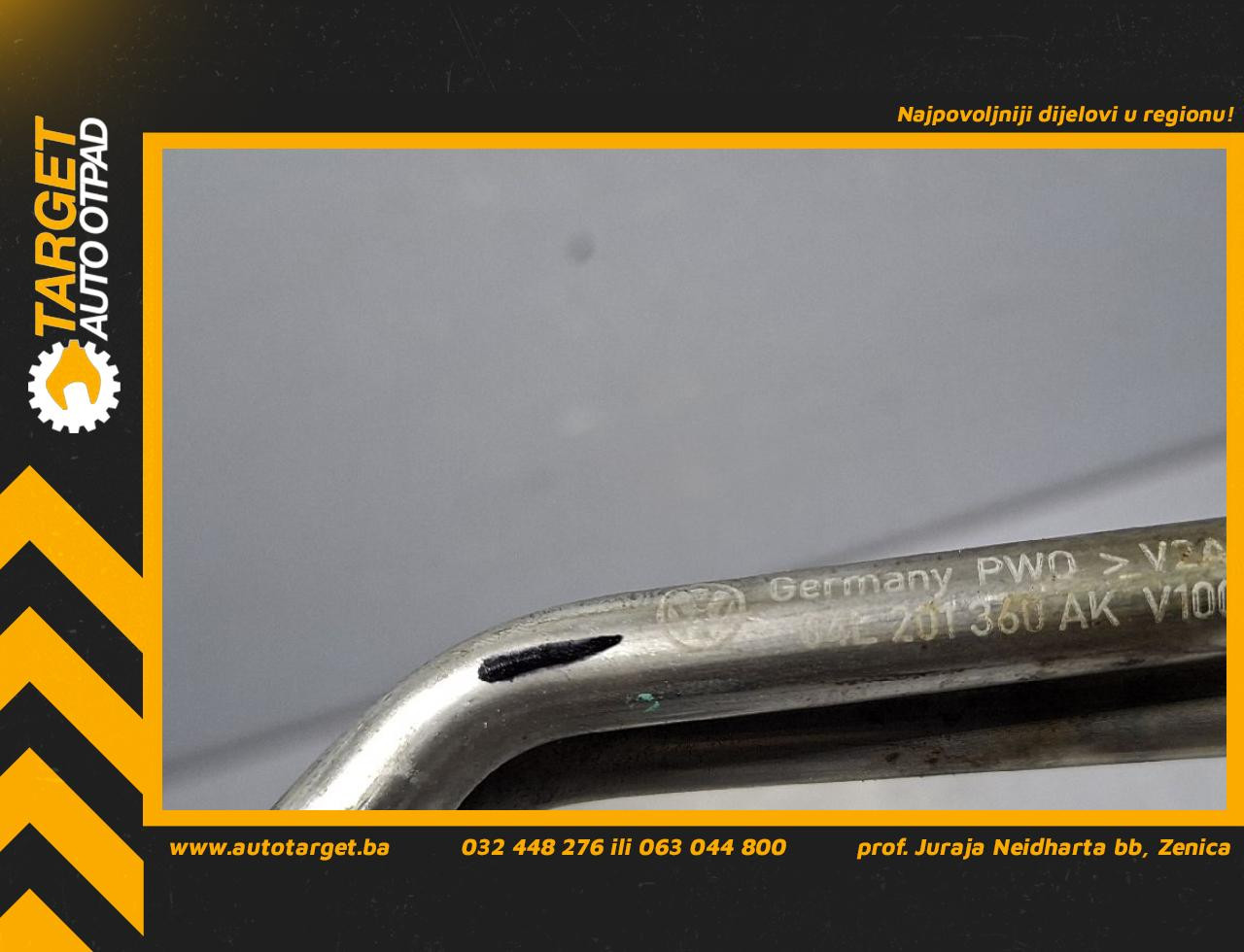 DIJELOVI CRIJEVO AUDI A4 (B9) > 15-18 2.0 04L201360AK