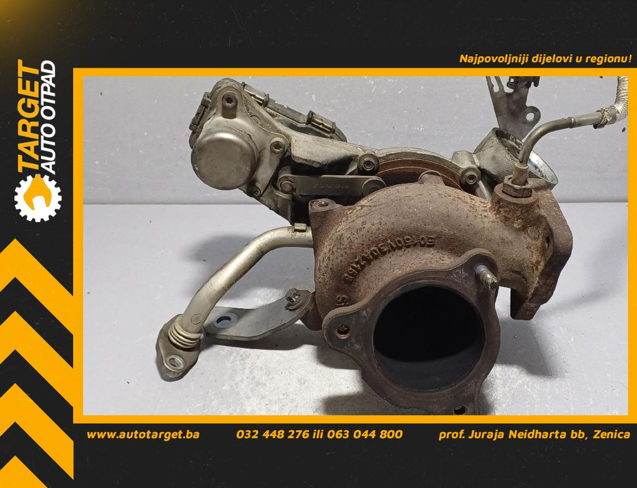 DIJELOVI TURBINA MERCEDES B KLASA (W246) > 14-19 1.8 A6510900786