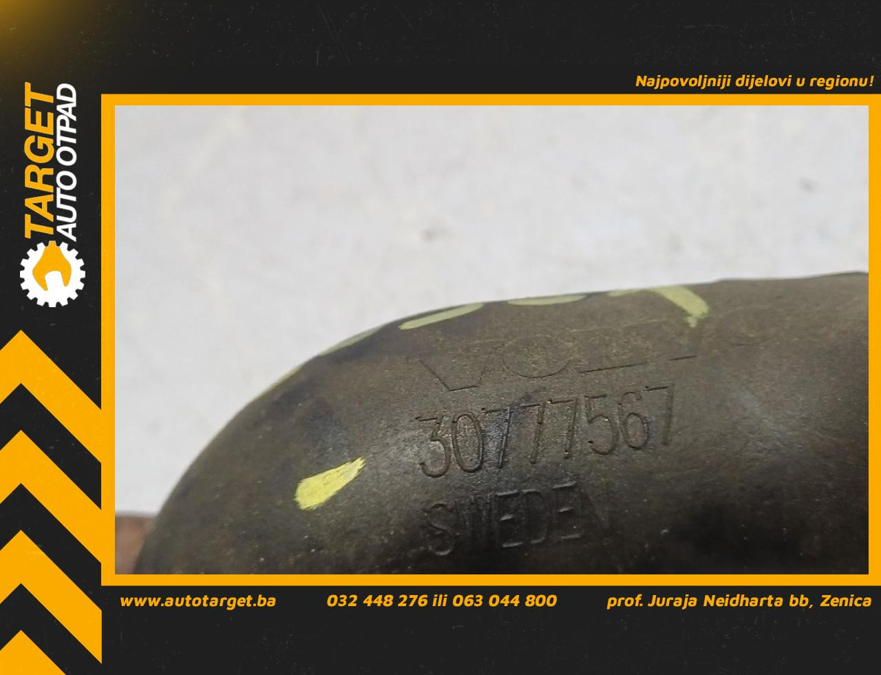 DIJELOVI CRIJEVO VOLVO S60/V60 > 10-13 2.0 30777567