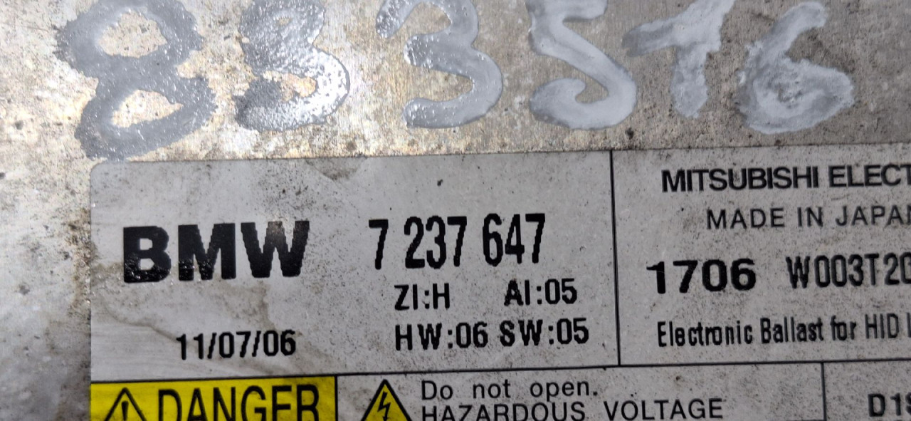 BALAST FARA BMW SERIJA 5 (F07) GT > 09-12 7237647