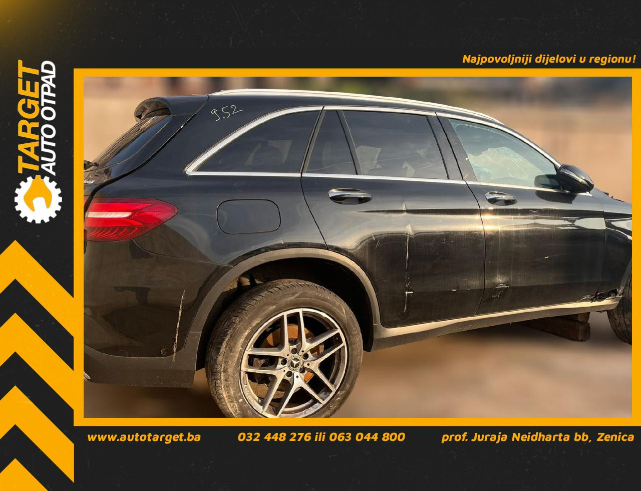 DIJELOVI POLUSTRANICA MERCEDES GLC (X253) > 16-22 2.2