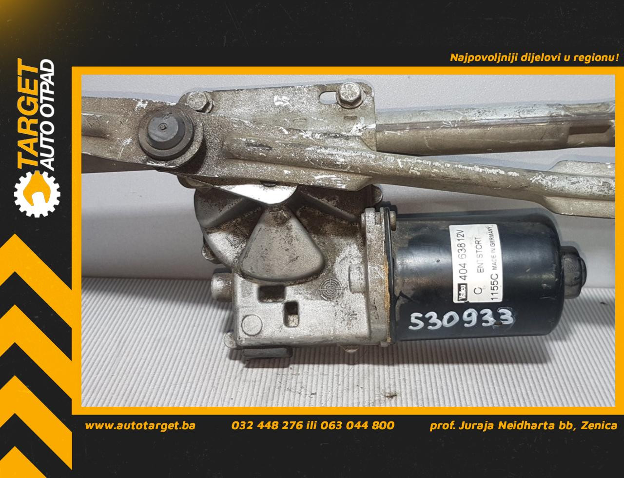 MOTORIC PREDNJEG BRISACA CITROEN C4 > 04-08 40463812V