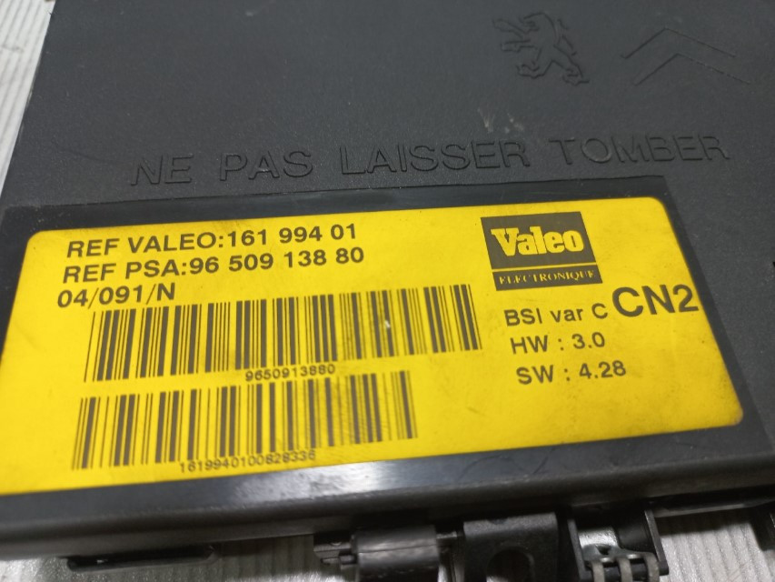 BCM ELEKTRONIKA CITROEN XSARA > 00-04 9650913880