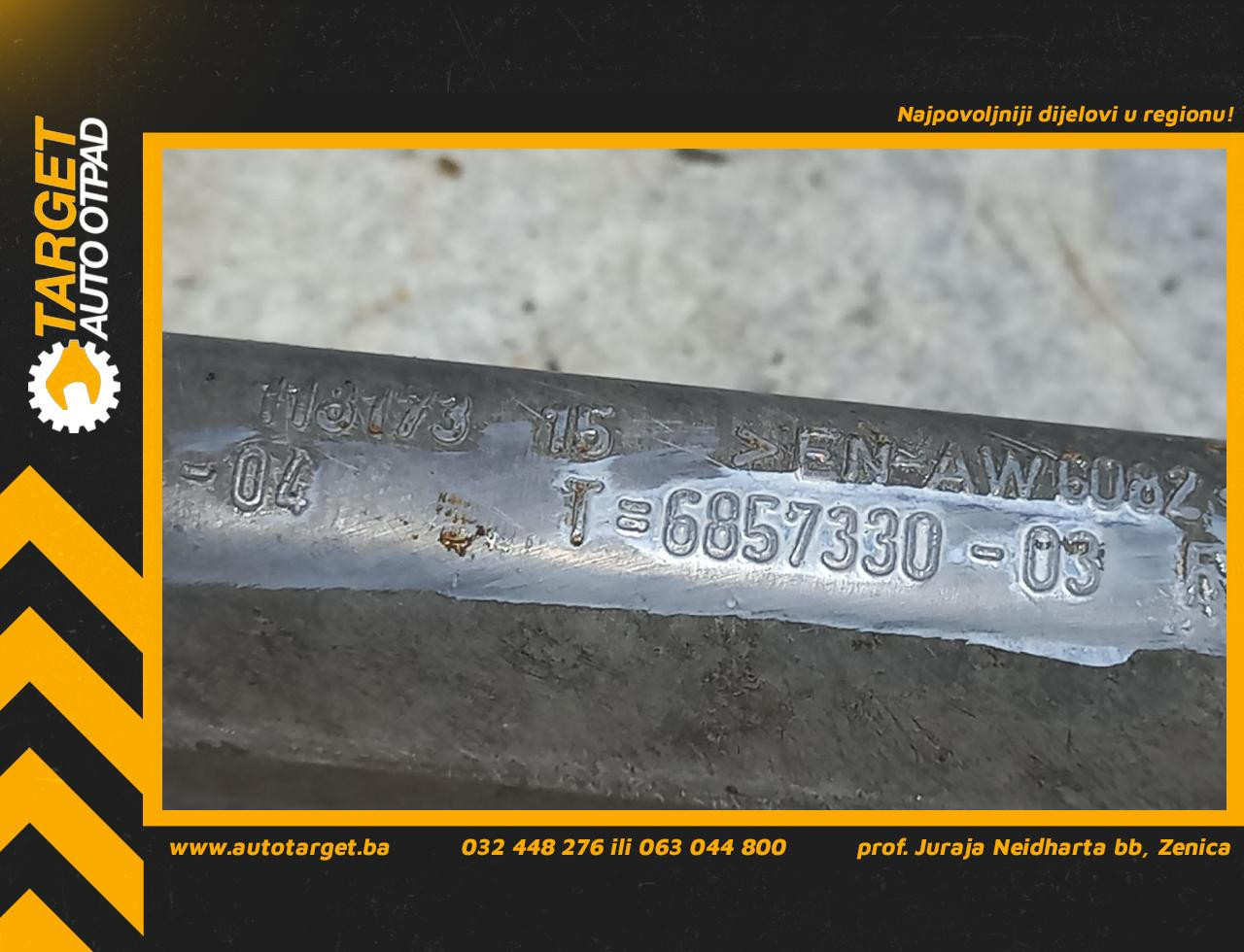 DIJELOVI RAME BMW SERIJA 3 (F30/F31) > 11-14 6857330