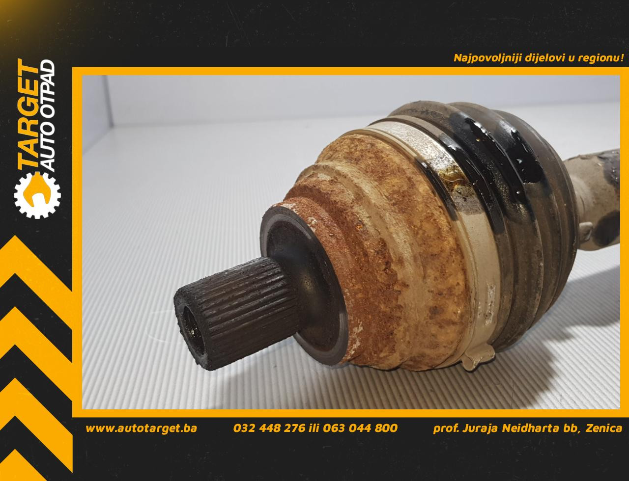 DIJELOVI POLUOSOVINA VW GOLF 6 > 08-12 1K0407272NN