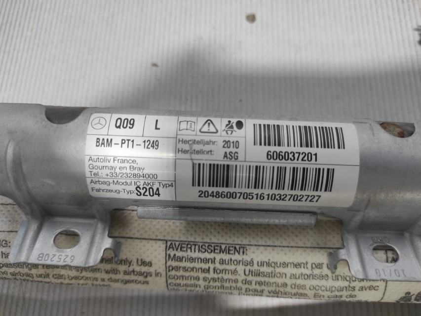 KROVNI AIRBAG MERCEDES C KLASA (W204/S204) > 07-10 6060