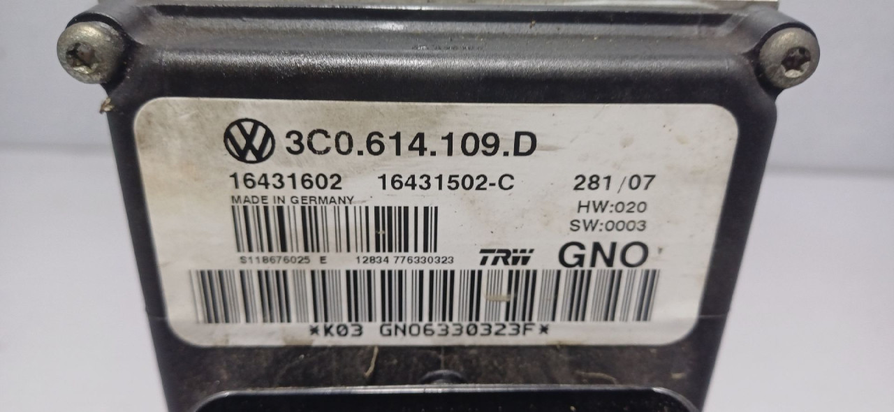 ABS ELEKTRONIKA VW PASSAT B6 > 05-10 3C0614109D