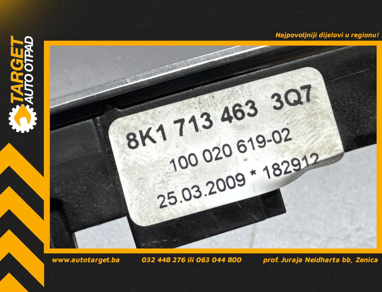 DIJELOVI POKAZIVAC BRZINA AUDI A4 (B8) > 07-11 2.0 8K1713463