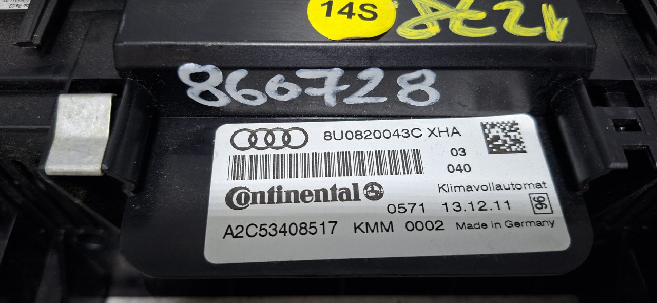 DIJELOVI PREKIDACI KLIME AUDI Q3 > 11-15 2.0 8U0820043C