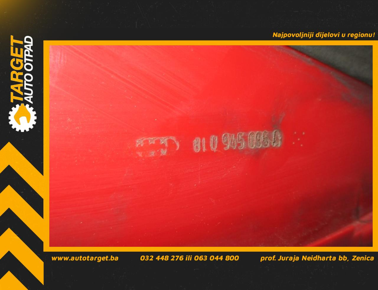 DIJELOVI STOP SVJETLO AUDI A3 > 96-03 AD016015 8L0945095A