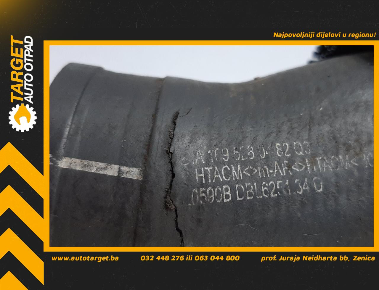 CRIJEVO TURBINE MERCEDES B KLASA (W245) > 05-08 A1695280482Q3