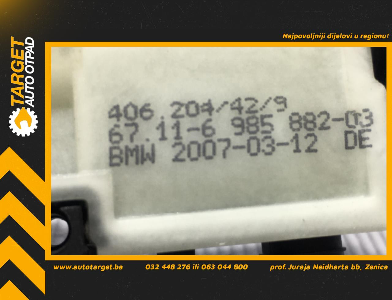 MOTORIC POKLOPCA REZERVOARA BMW X5 (E70) > 07-10 6985882