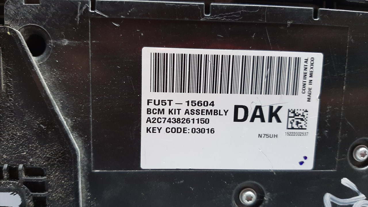 ELEKTRONIKA MODUL FORD RANGER > 11-15 A2C7438261150