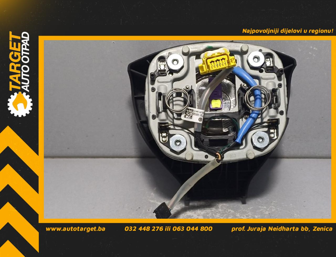 DIJELOVI AIRBAG VOLANA VW PASSAT B6 > 05-10 2.0 1K0880201BK