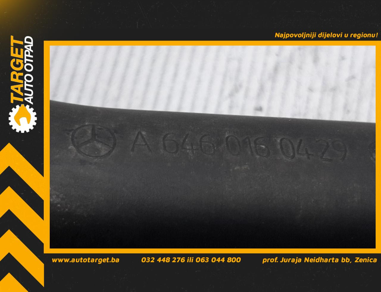 CRIJEVO MERCEDES VITO (W639) V KLASA > 03-10 A6460160429