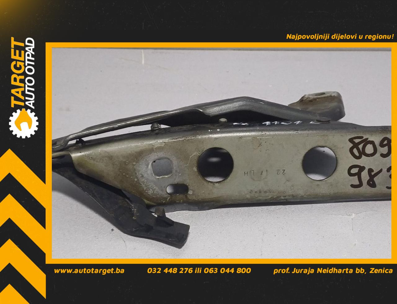 DIJELOVI SKARE OD HAUBE AUDI A7 > 14 - 18 3.0 4G8823301E