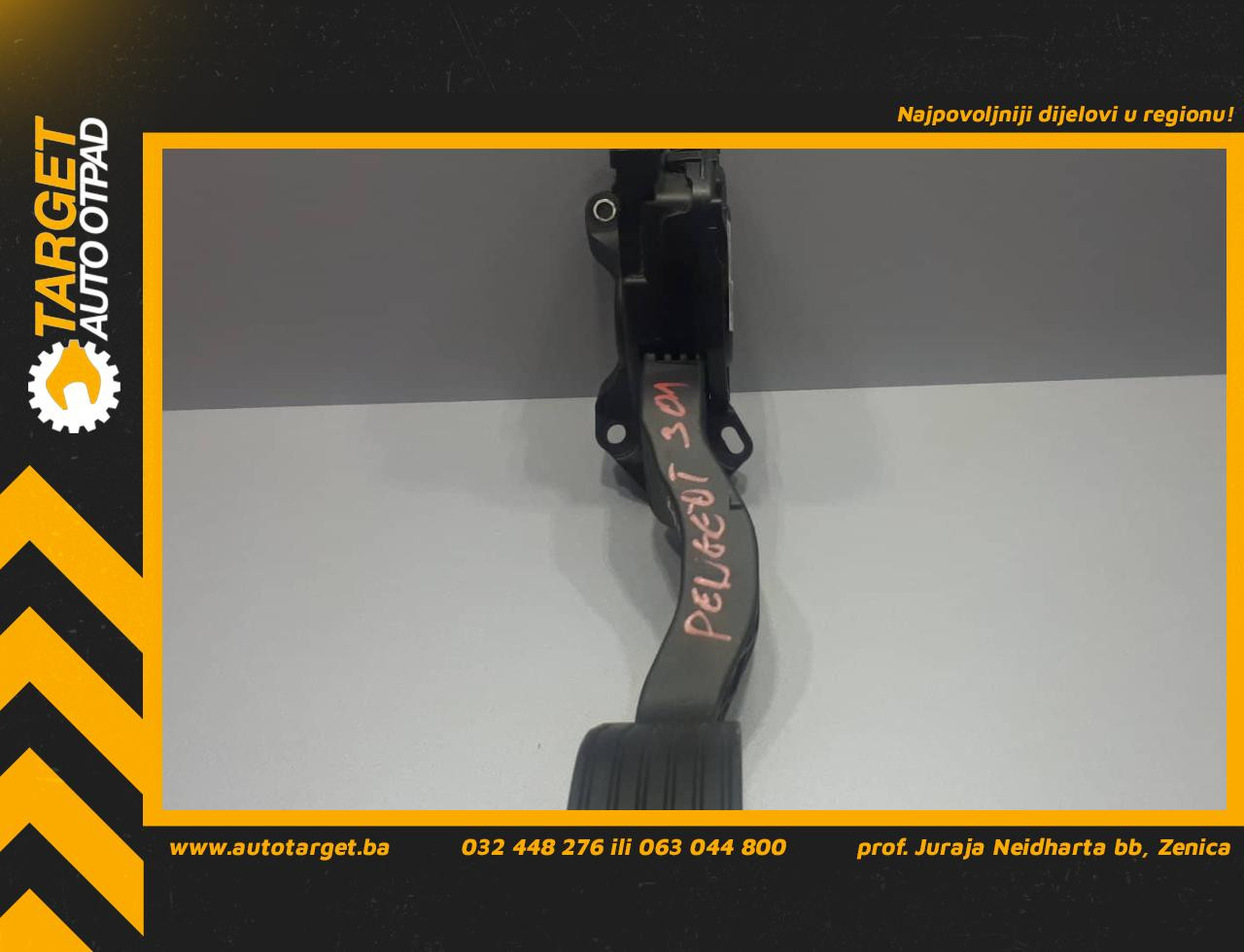 DIJELOVI PAPUCICA GASA PEUGEOT 308 > 07-11 9671433780
