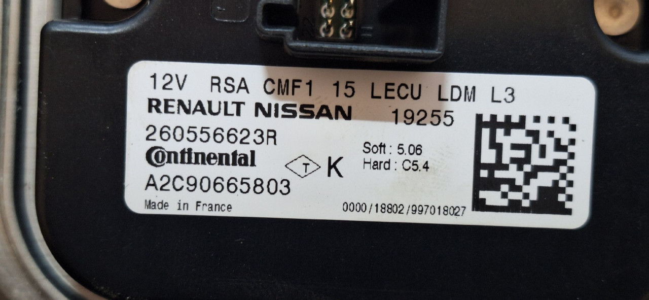 DIJELOVI BALAST FARA RENAULT TRAFIC > 14- 260556623R