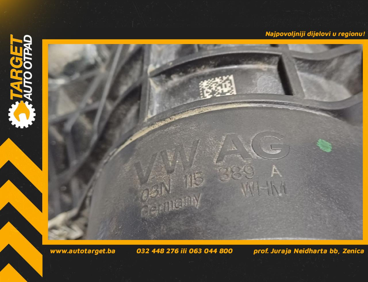 KUCISTE FILTERA ULJA AUDI A3 (8V1/8VA) > 12-16 03N115389A