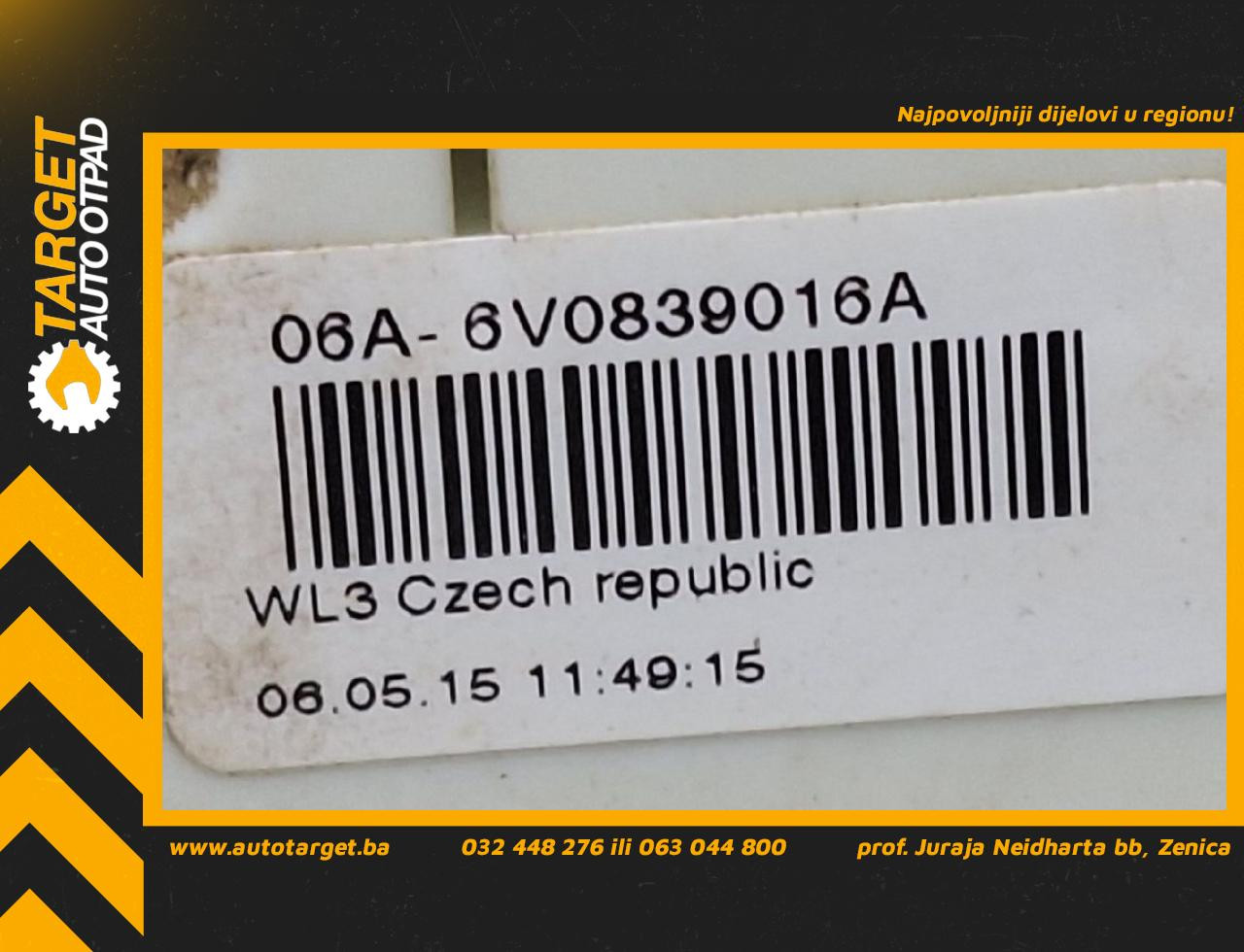 DIJELOVI BRAVA VRATA SKODA FABIA > 14- 1.4 6V0839016A