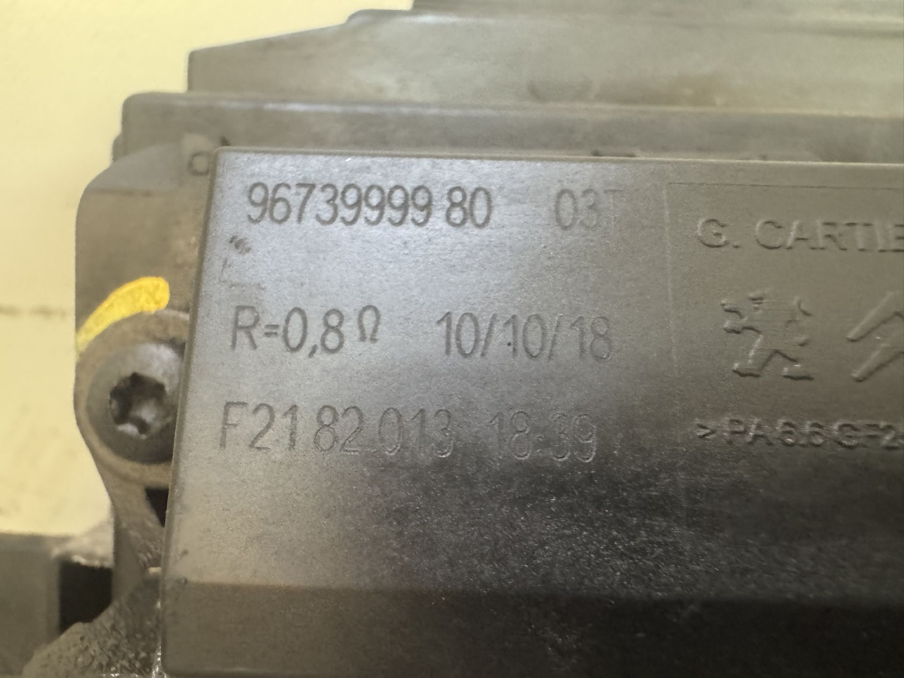 ELEKTRONIKA REOSTAT PEUGEOT 308 > 13-17 9673999980