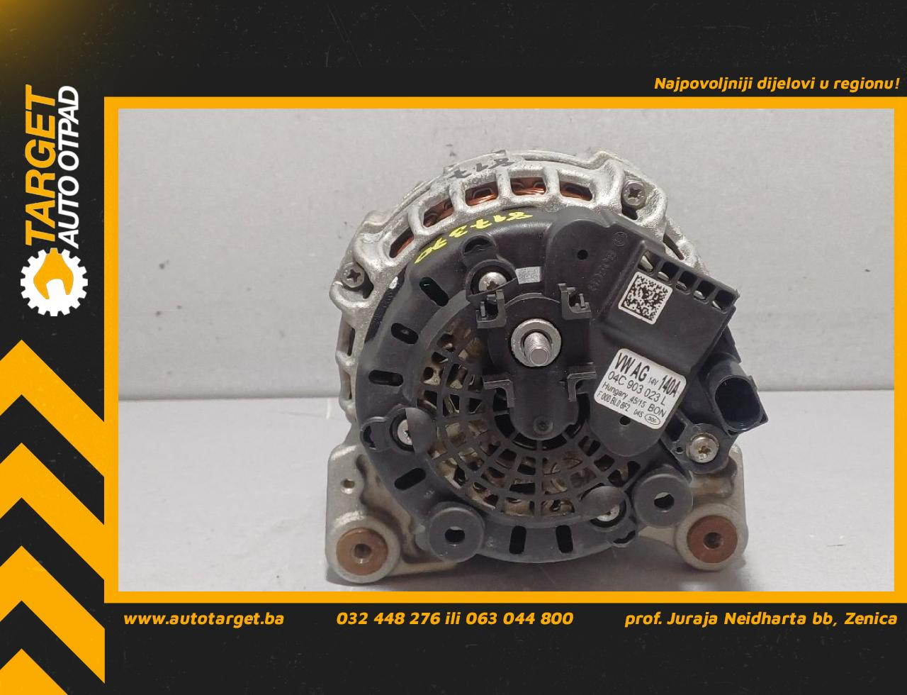 DIJELOVI ALTERNATOR VW GOLF 7 > 12-16 1.2 04C903023L