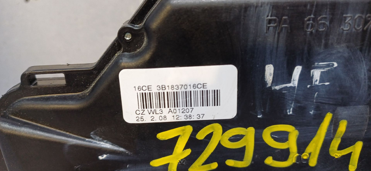 BRAVA VRATA SKODA FABIA > 07-10 3B1837016CE