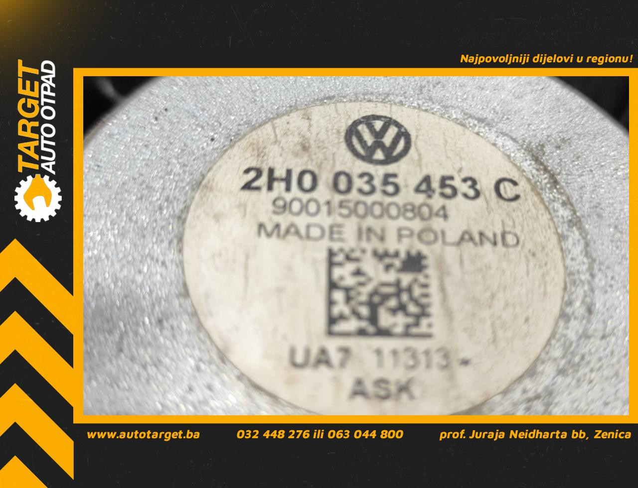 DIJELOVI ZVUCNIK VW AMAROK > 11-16 2.0 2H0035453C