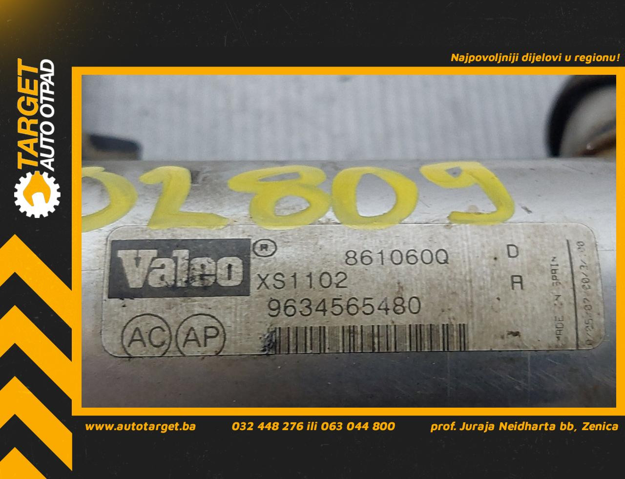 HLADNJAK EGR VENTILA CITROEN XANTIA > 98-01 9634565480