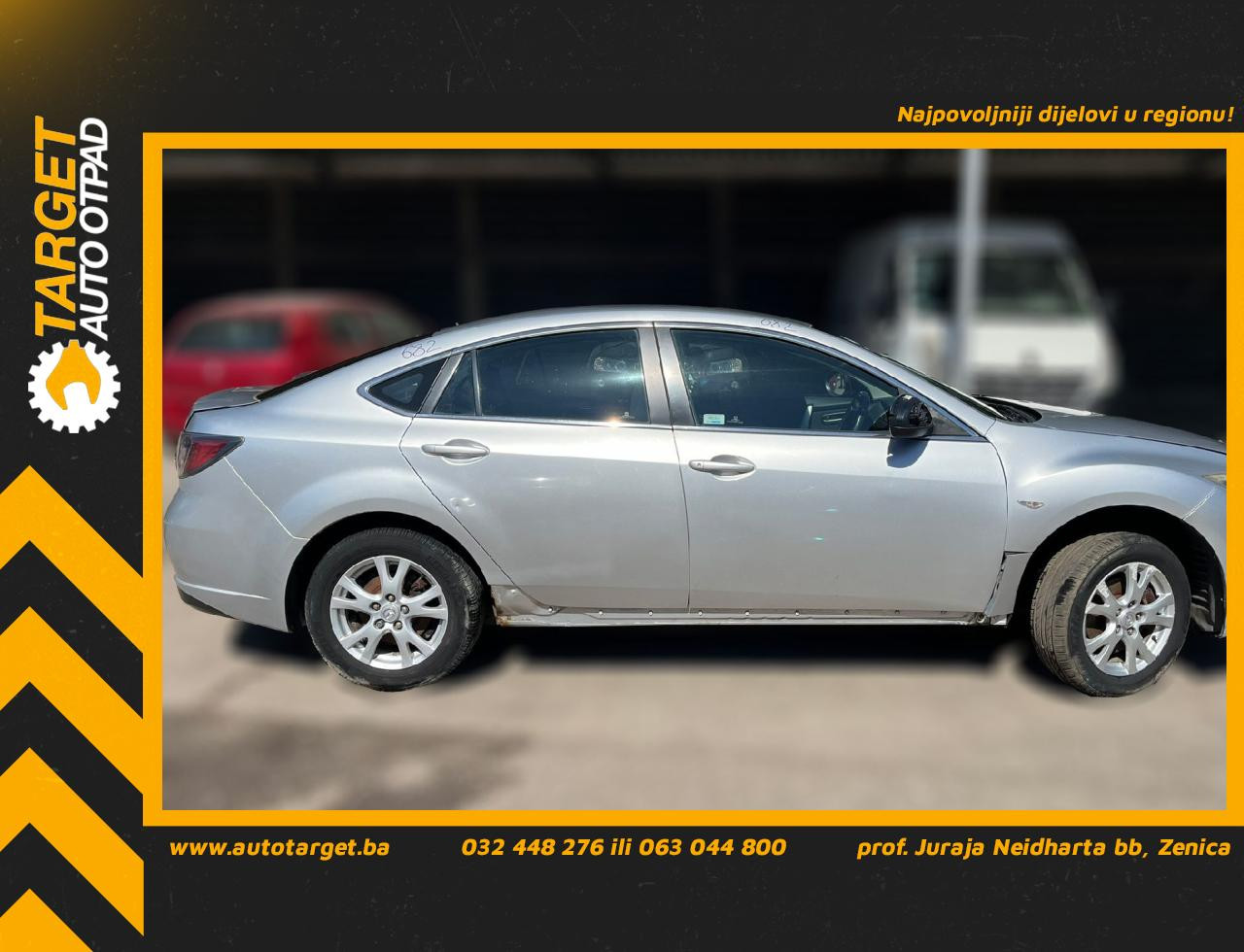 DIJELOVI POLUSTRANICA MAZDA 6 > 10-12 2.2