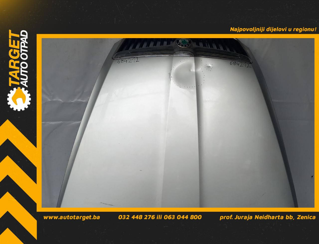 DIJELOVI HAUBA SKODA OCTAVIA > 08-13 1Z0823155B