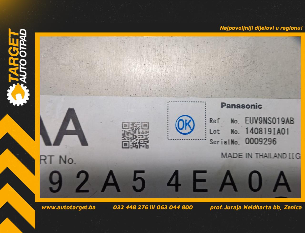 DIJELOVI ELEKTRONIKA MODUL NISSAN X-TRAIL > 14-17 1.6 292A54EA0A