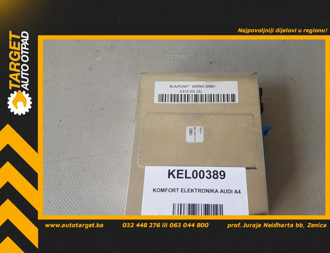 KOMFORT ELEKTRONIKA AUDI A4 (B6) > 00-04 4B0919895B 761