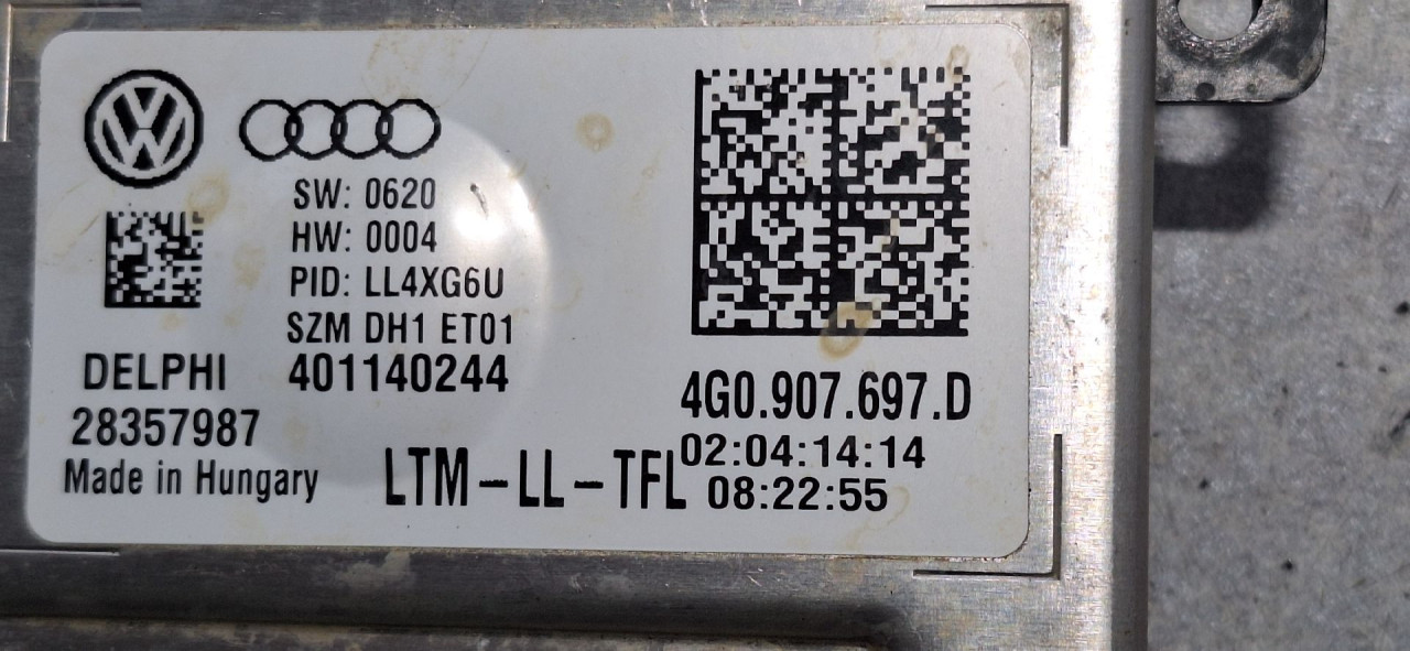 DIJELOVI BALAST FARA AUDI A4 (B8) > 12-15 4G0907697D