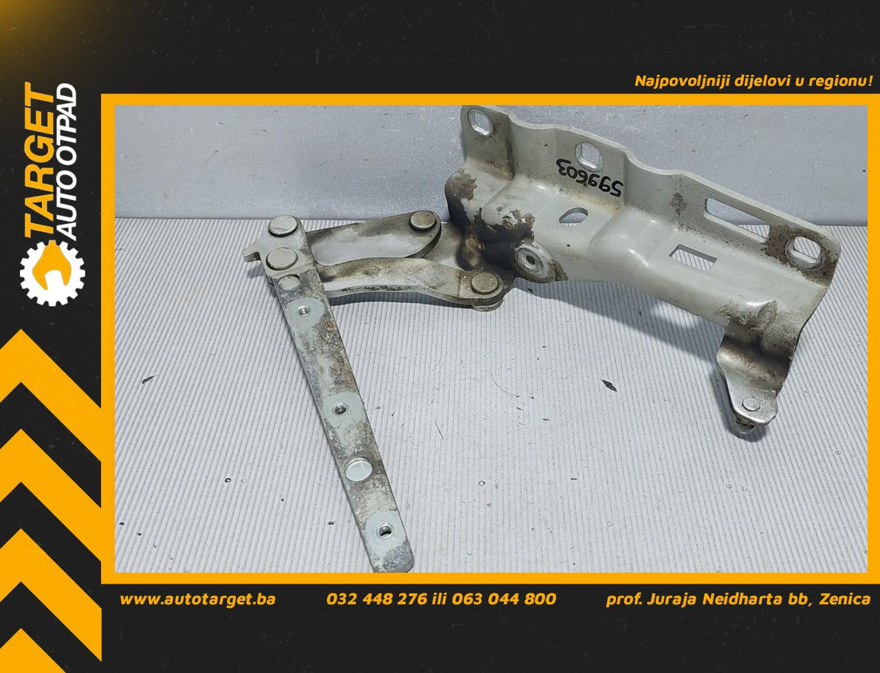 SKARE OD HAUBE MERCEDES C KLASA (W203) > 04-07 A2038800328LV