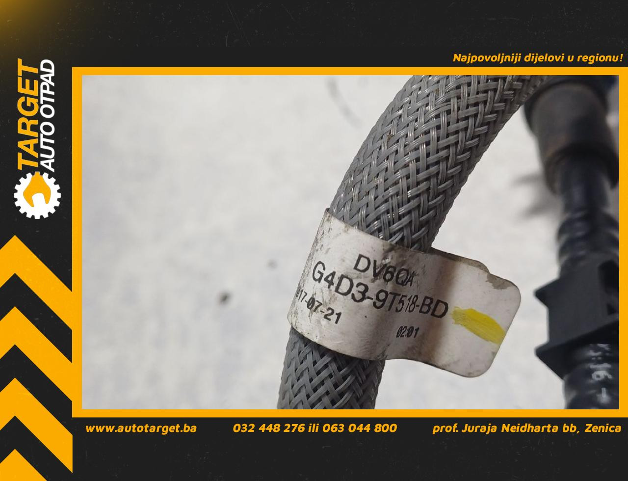DIJELOVI CRIJEVO LAND ROVER EVOQUE > 15-18 2.0 G4D39T518BD