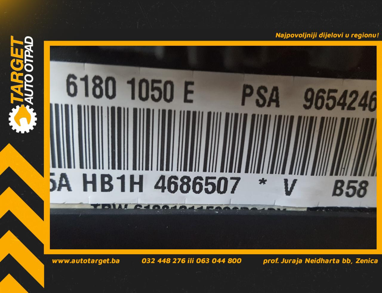 DIJELOVI AIRBAG VOLANA CITROEN C4 > 04-08 96542463ZD