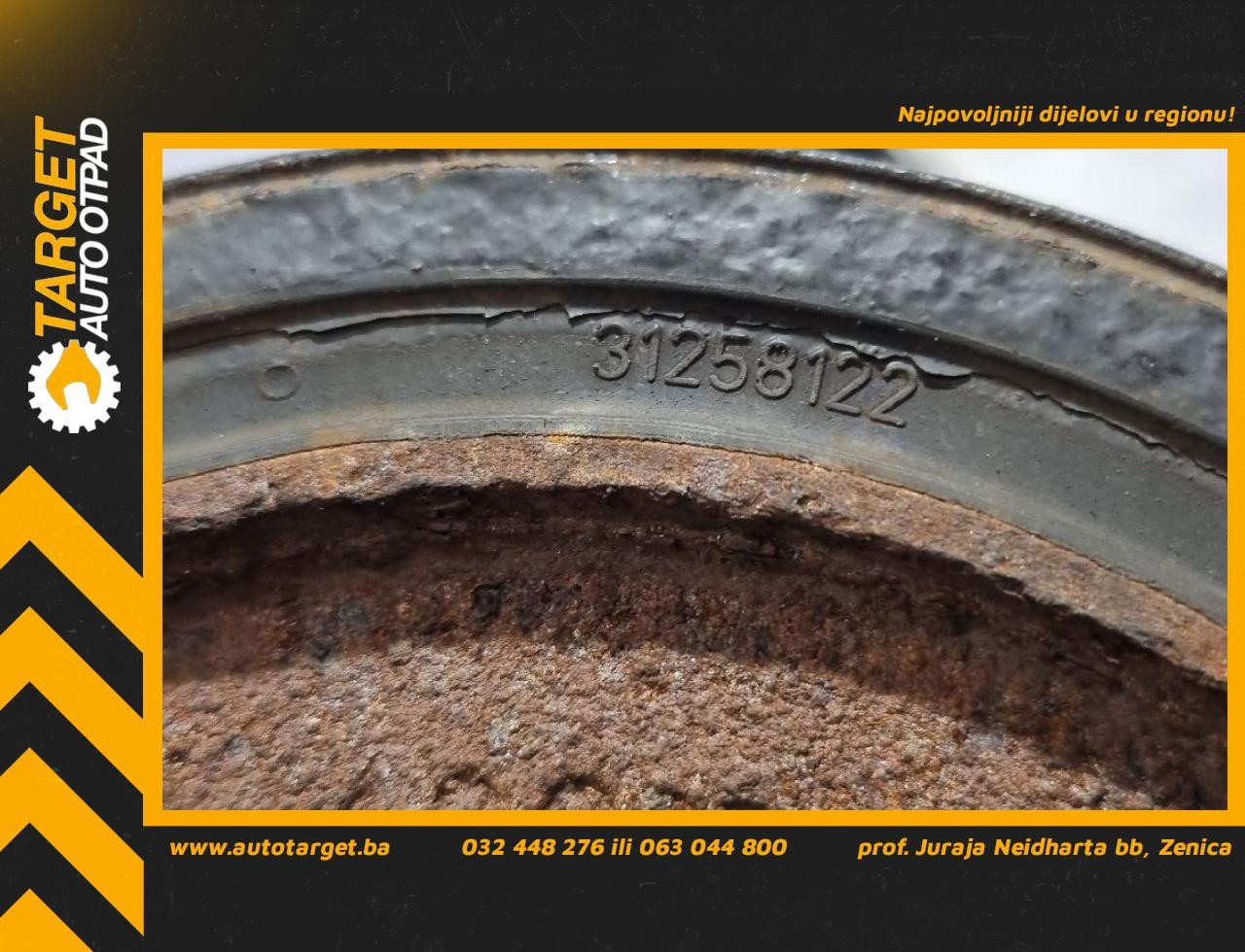 DIJELOVI REMENICA RADILICE PEUGEOT BOXER > 14- 2.0 31258122
