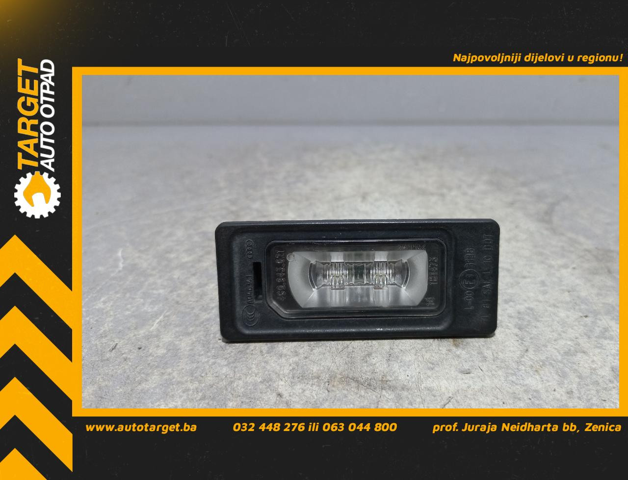 RASVJETA TABLICA AUDI A4 (B8) > 12-15 4G0943021