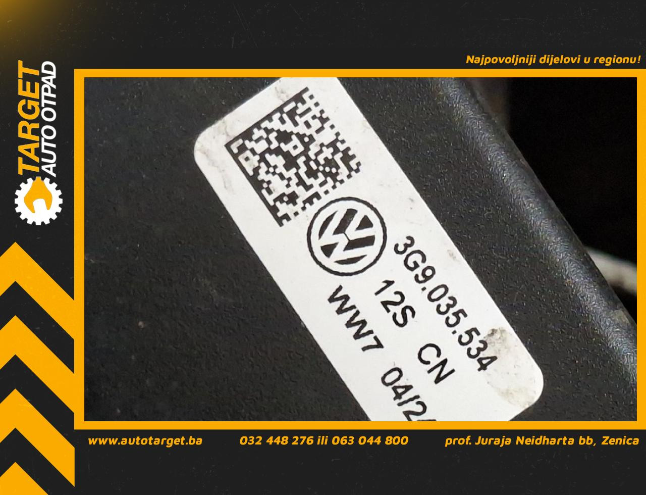 DIJELOVI ANTENA VW TIGUAN > 20- 2.0 3G9035534