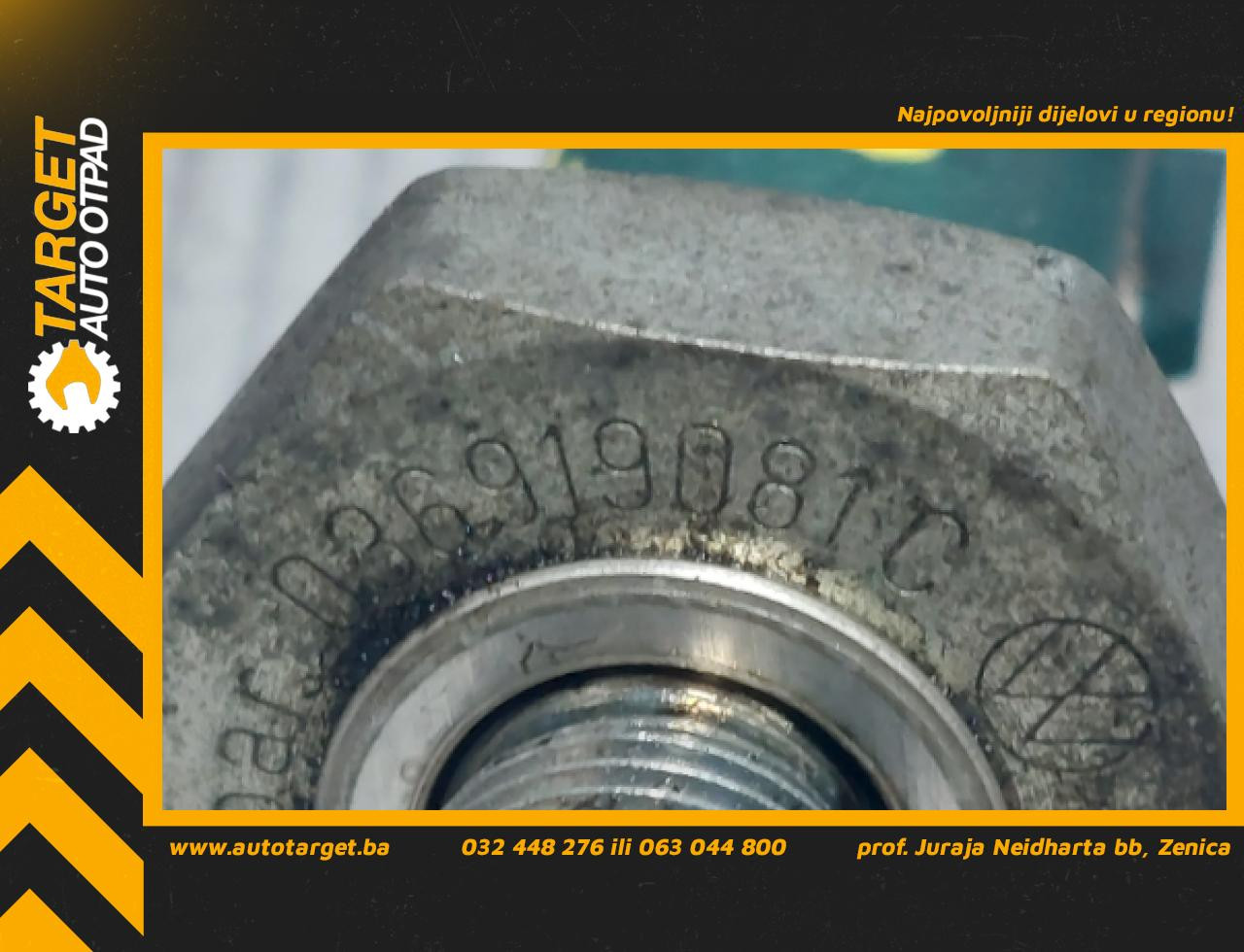 DIJELOVI SENZOR PRITISKA ULJA VW GOLF 7 > 12-16 036919081C