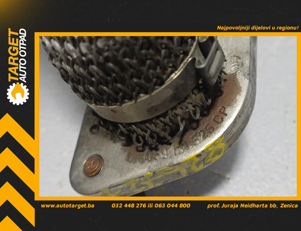 DIJELOVI CRIJEVO EGRA AUDI Q7 (4M) > 15-19 3.0 059131525CP