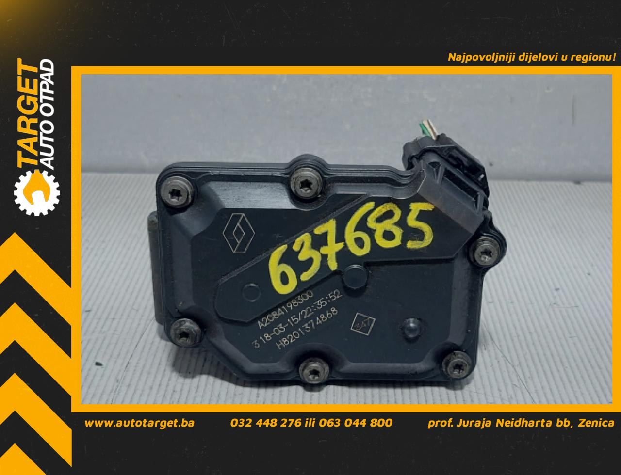 DIJELOVI DOZER KLAPNA RENAULT KADJAR > 15-18 1.6 8201374868