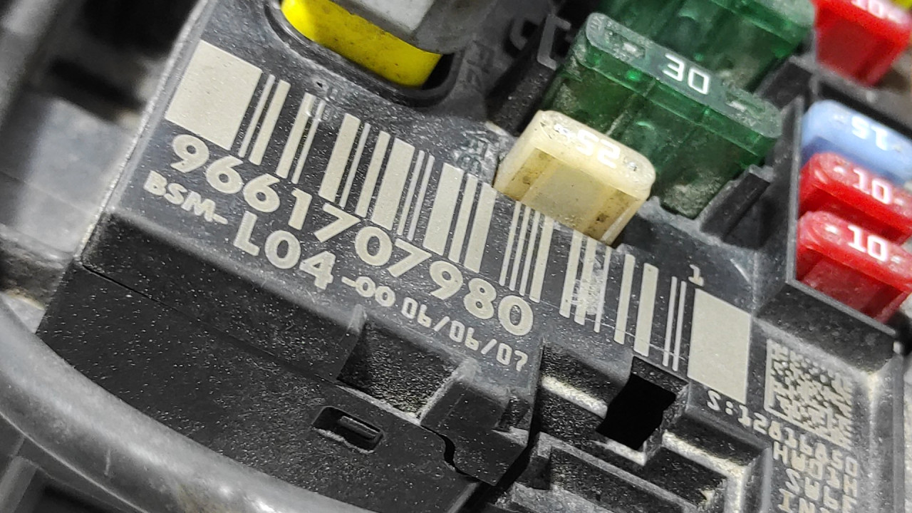 BCM ELEKTRONIKA CITROEN C3 > 05-09 9661707980