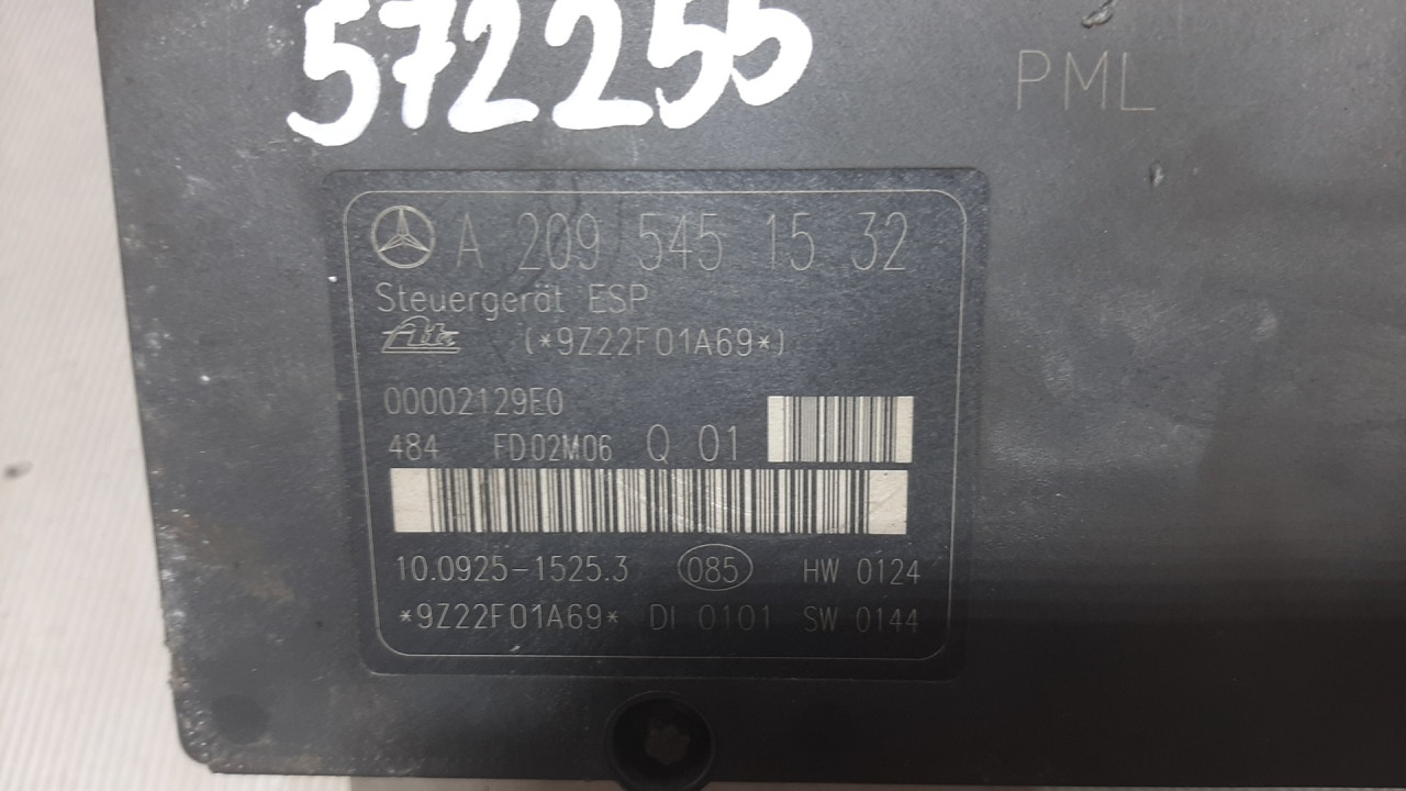 ABS ELEKTRONIKA MERCEDES CLK (W209) > 02-09 A2095451532