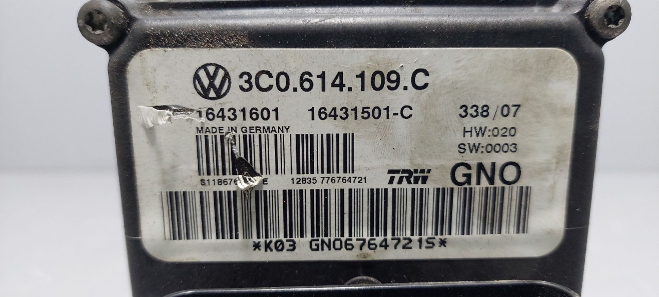 ABS ELEKTRONIKA VW PASSAT B6 > 05-10 3C0614109C