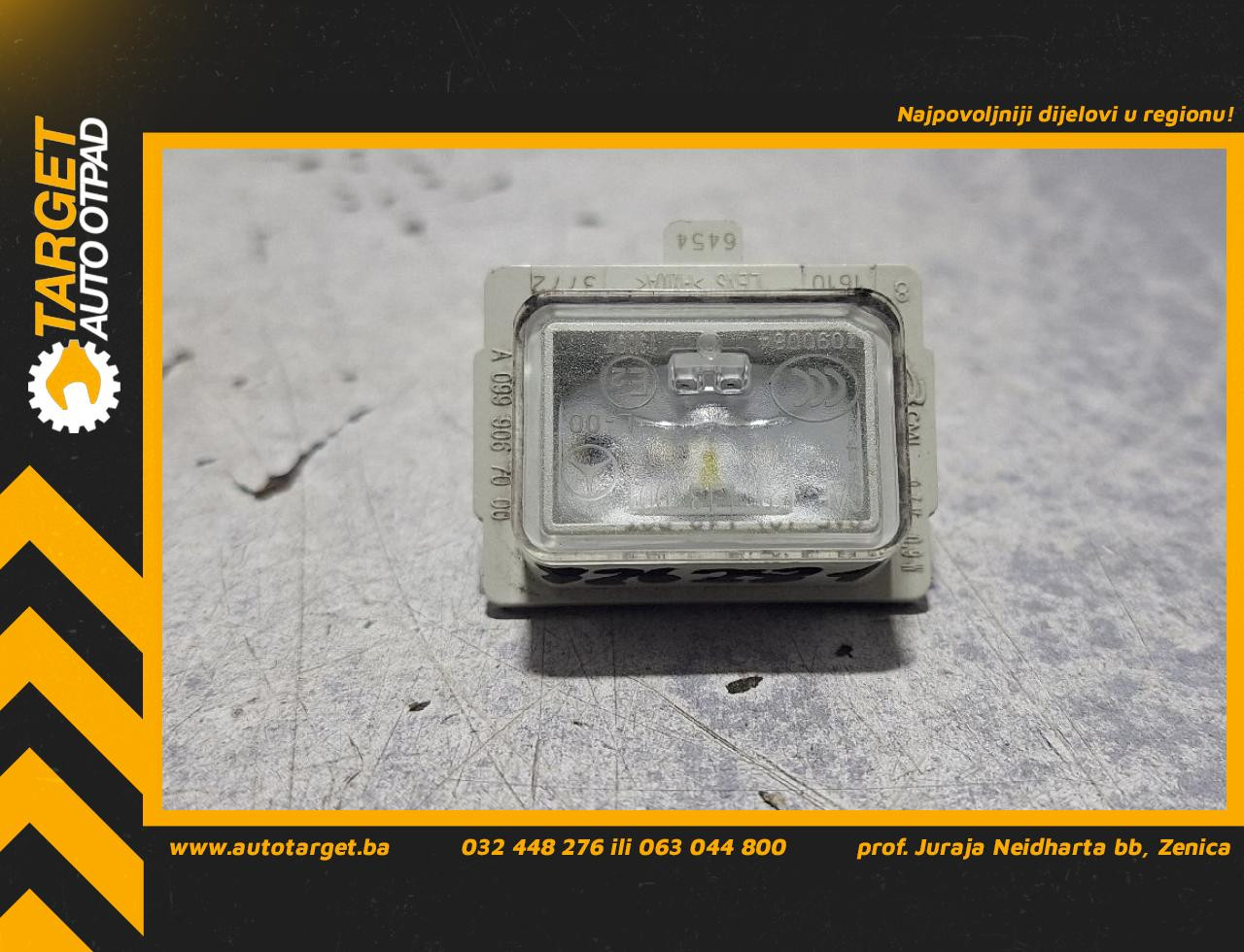 RASVJETA TABLICA MERCEDES C KLASA (W205/S205) > 14-18 A