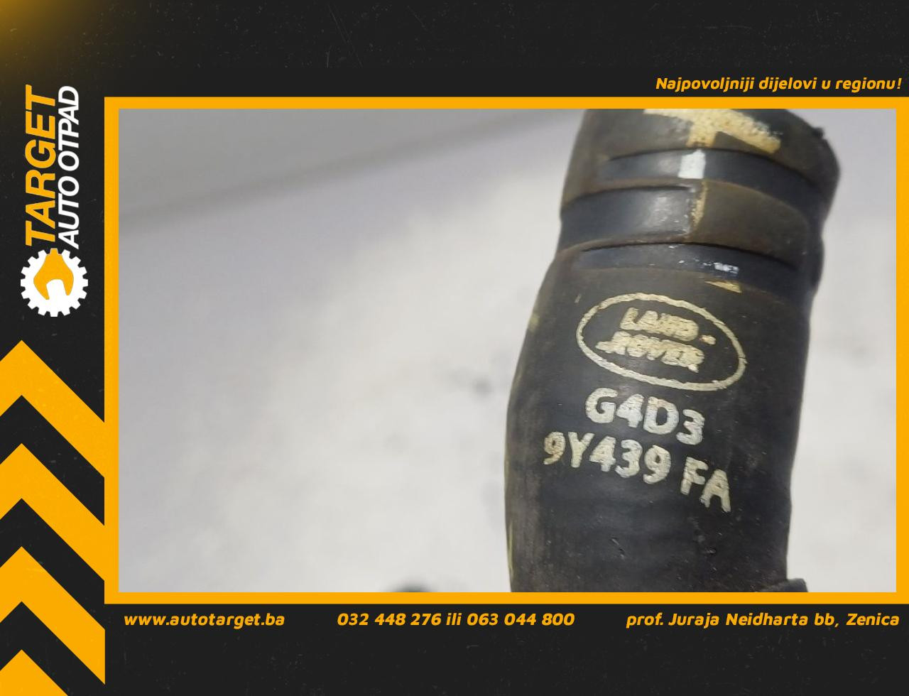 DIJELOVI CRIJEVO LAND ROVER EVOQUE > 15-18 2.0 G4D39Y439FA