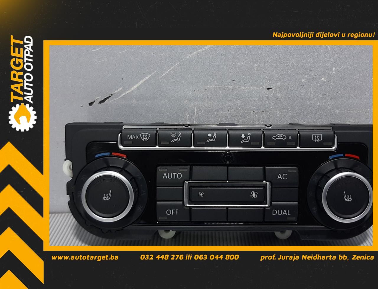 DIJELOVI PREKIDACI KLIME VW GOLF 6 > 08-12 5K0907044BD