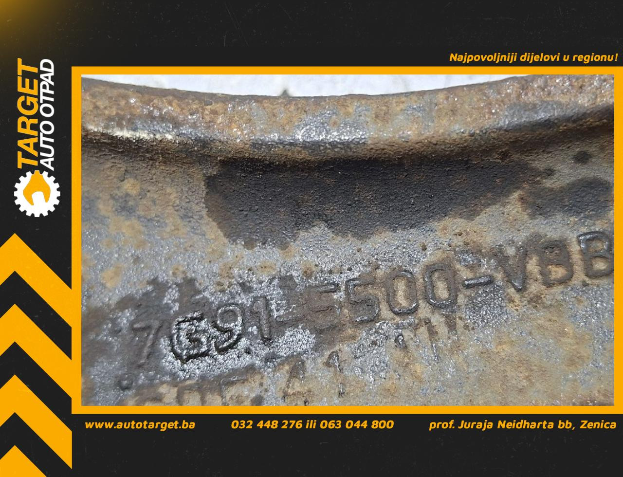 DIJELOVI RAME VOLVO XC60 > 08-13 2.0 7G915500VBB